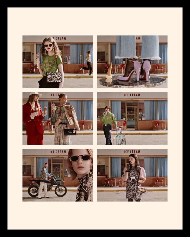 Alessandro Michele นำเสนอแคมเปญ Valentino Fall 25 ผ่านมุมมองที่ไร้การเคลื่อนไหว