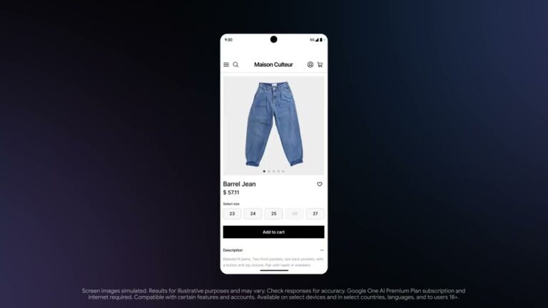 การแบ่งปันหน้าจอแบบเรียลไทม์ของ Gemini Reside นั้นมีให้สำหรับผู้ใช้ Android ทุกคน