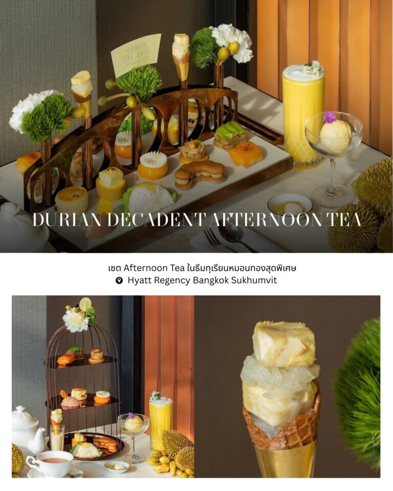 อัพเดต 3 เมนูทุเรียนสุดพรีเมียม 3 ร้านอร่อยต้อนรับซีซั่นทุเรียน