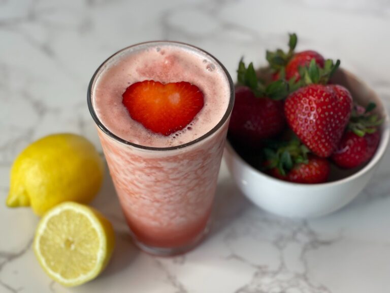 Berry Lemonade Exercise Slushie